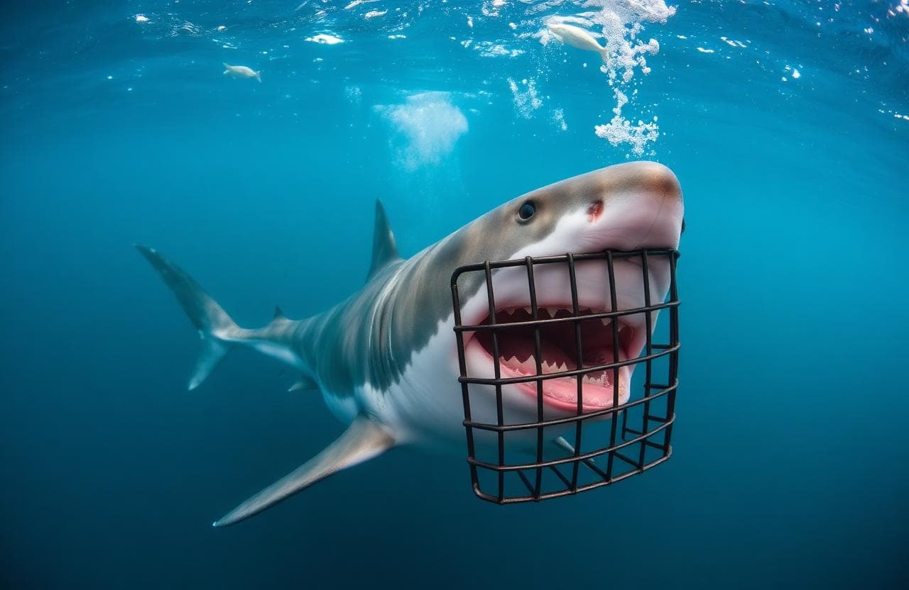 Shark Cage Diving